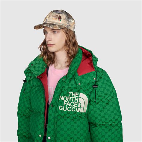 the north face x gucci baseball hat|north face gucci collection prices.